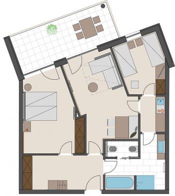 Appartement Schafgarbe Appartement Schafgarbe