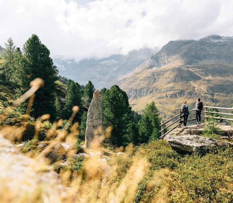 Experiences high above the valley Experiences high above the valley